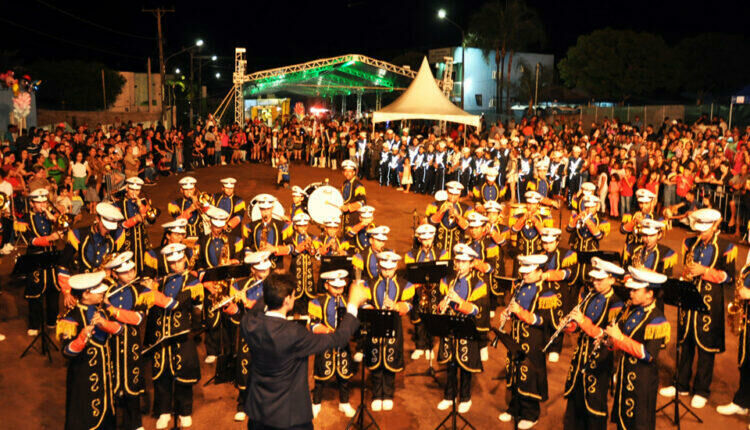 Imagem de compartilhamento para o artigo Encontro regional de bandas encerra programação de aniversário em Paraíso das Águas da MS Todo dia